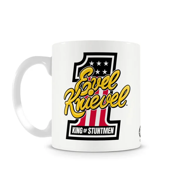 Evel Knievel Knievel King Of Stuntmen Coffee Mug
