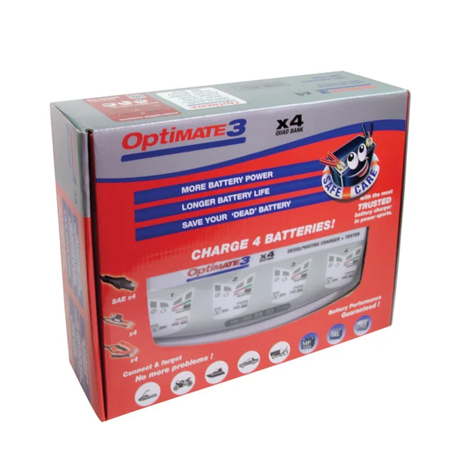 Optimate Tecmate OptiMATE, 3 x 4-bank 12V battery charger