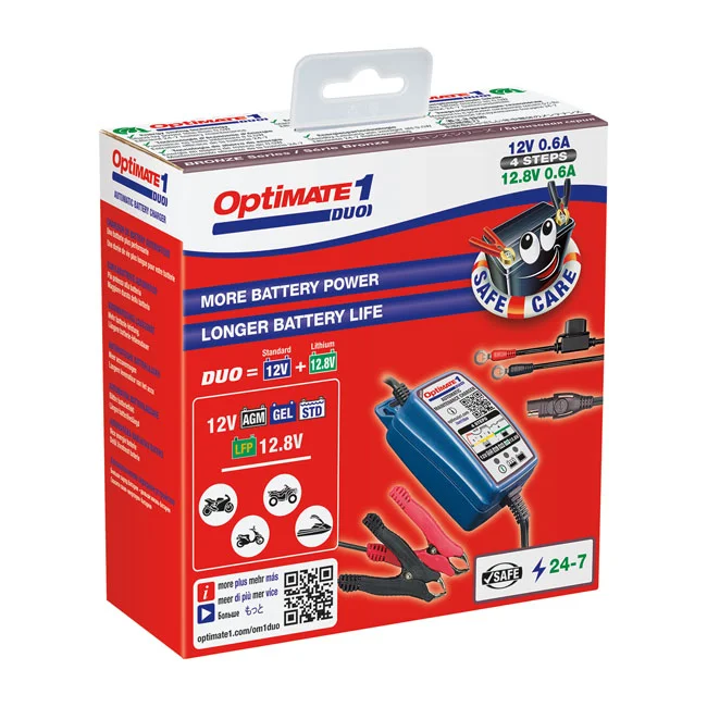 Optimate Tecmate OptiMATE 1 Duo 12V battery charger