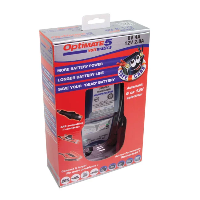 Optimate Tecmate OptiMATE 5, Volt Matic 6/12V battery charger