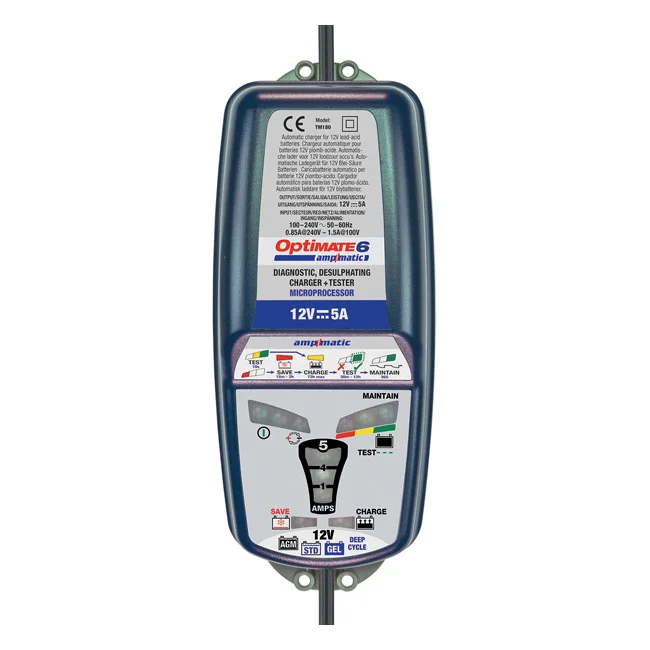 Optimate Tecmate OptiMATE 6, Ampmatic battery charger