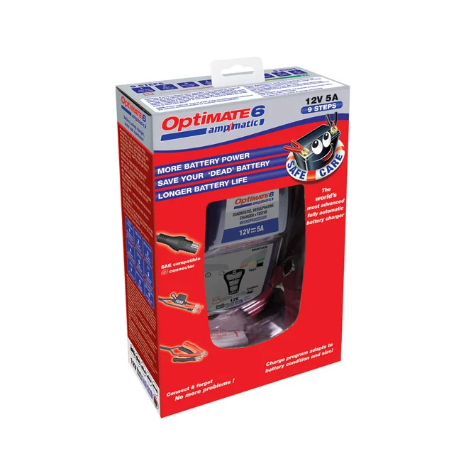 Optimate Tecmate OptiMATE 6, Ampmatic battery charger