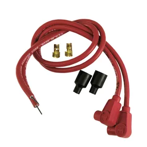 Taylor Taylor, 8mm carbon core univ. spark plug wire set. Red