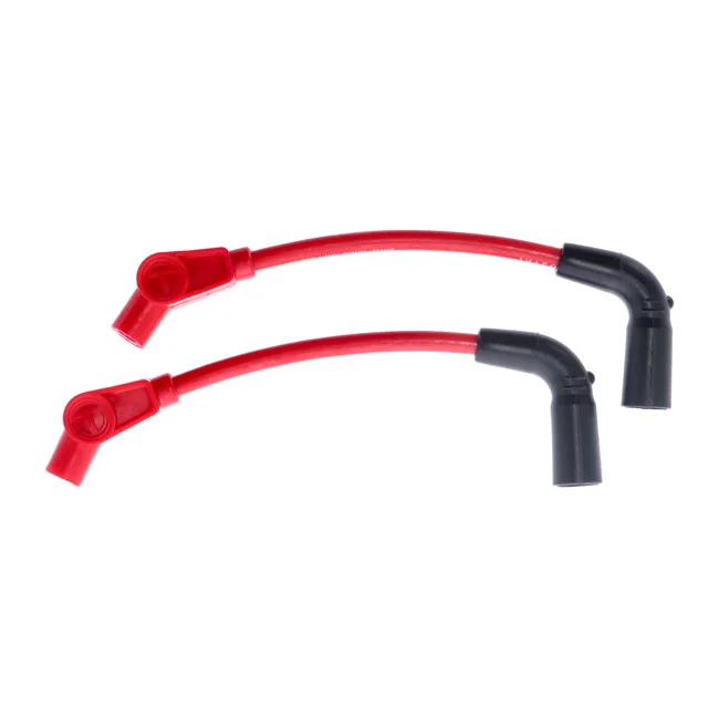 Taylor 8mm Pro Wire spark plug wire set. Red