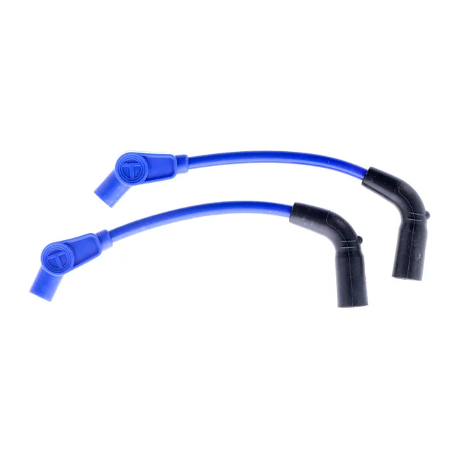 Taylor 8mm Pro Wire spark plug wire set. Blue