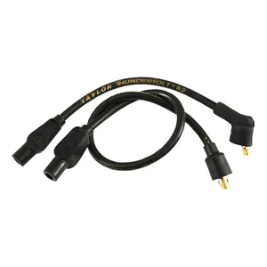 Taylor Taylor, 8.2mm ThunderVolt spark plug wire set. Black