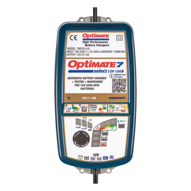 Optimate Tecmate OptiMATE 7, Select battery charger