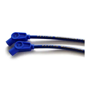 Taylor Taylor, 8.2mm ThunderVolt spark plug wire set. Blue