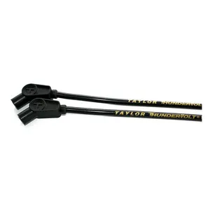 Taylor Taylor, 8.2mm ThunderVolt spark plug wire set. Black