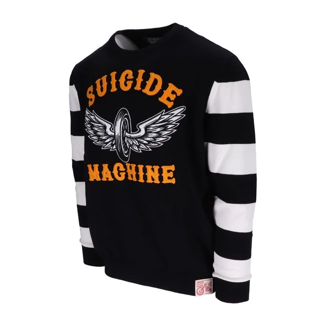 13 and a half company 1/2 Outlaw Suicide Machine Sweater