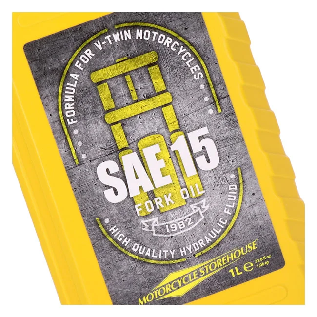 Vspec SAE 15W fork oil. 1 liter