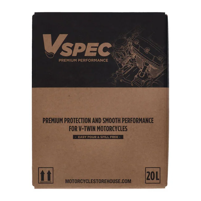 Vspec SAE 50 (Mineral) motor oil. 20 liter box