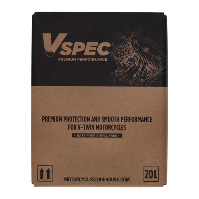 Vspec 20W50 (Mineral) motor oil. 20 liter box