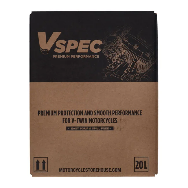 Vspec 20W50 Full Synthetic motor oil. 20 liter box