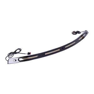 Custom Dynamics Custom Dynamics, sequential windshield trim. Black