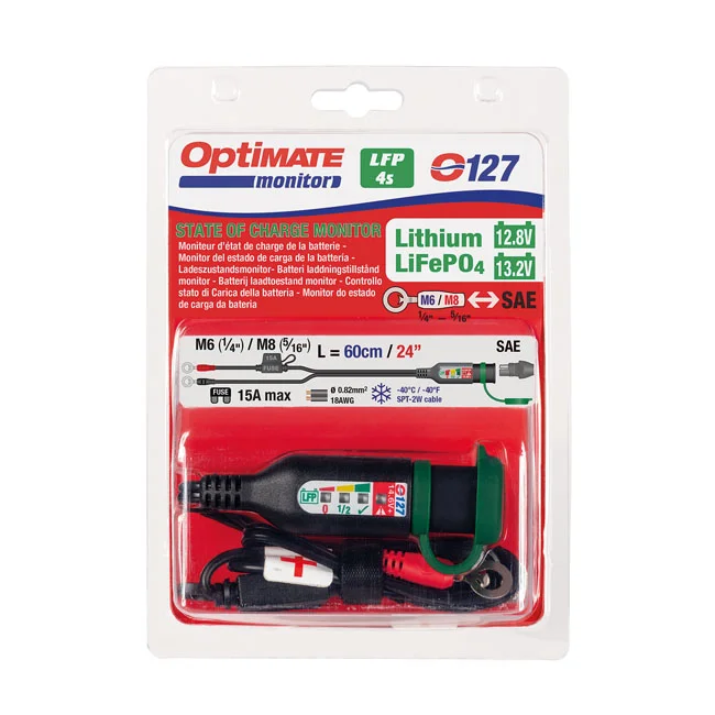 Optimate Tecmate OptiMATE Monitor O-127 cable. Lithium