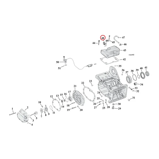 Standard Co, transmission neutral switch - 33904-00A