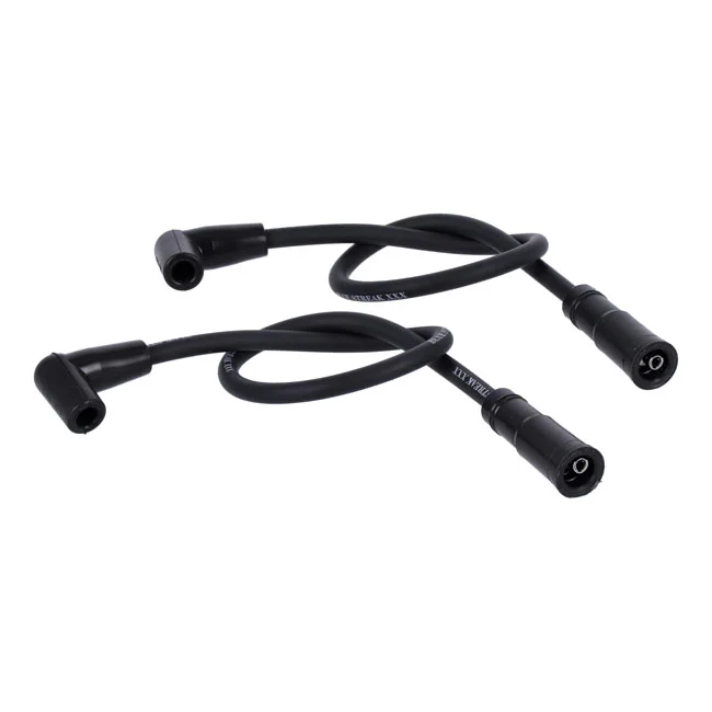 Standard Blue Streak, XXX spark plug wire set. Black, white print - 31958-04A