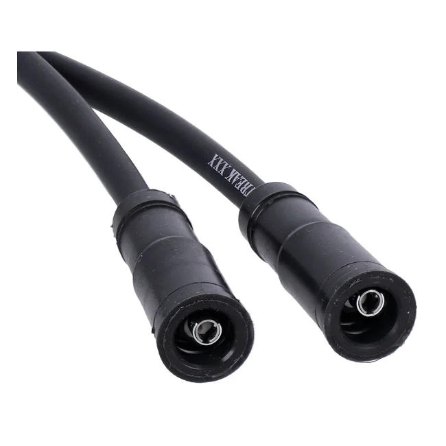 Standard Blue Streak, XXX spark plug wire set. Black, white print - 31958-04A