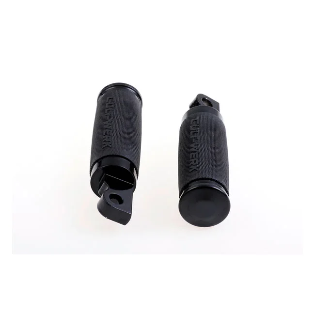 Cult-Werk ''Racing'' rider foot & shift peg set. Gloss black