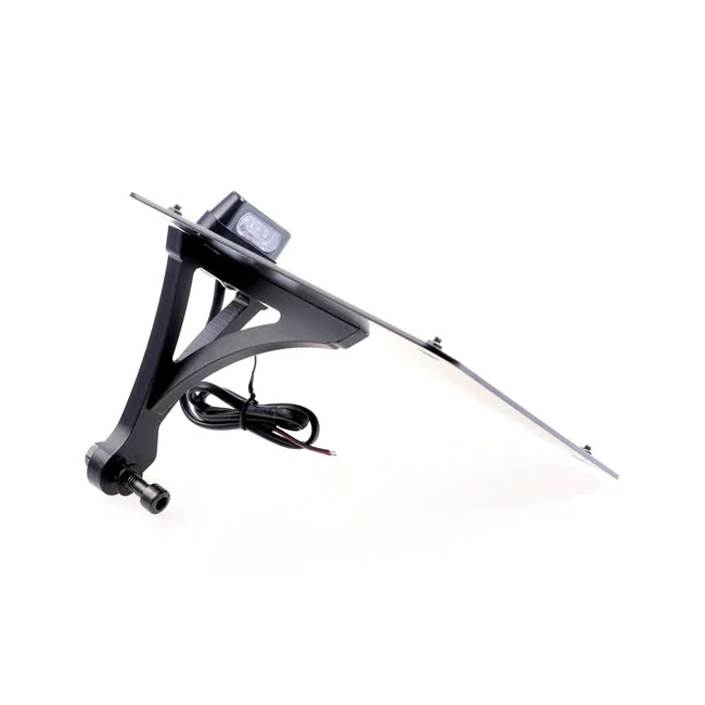 Cult-Werk Side mount license plate bracket, black. Germany