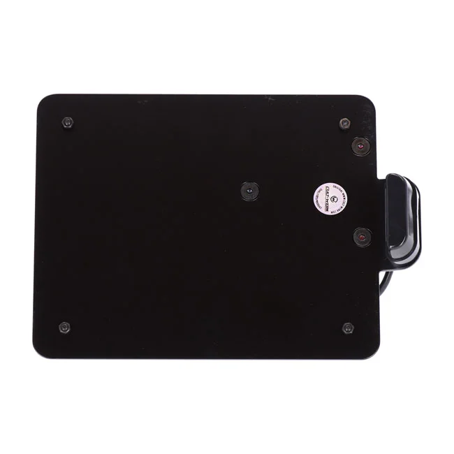 Cult-Werk Side mount license plate bracket, black. Austria