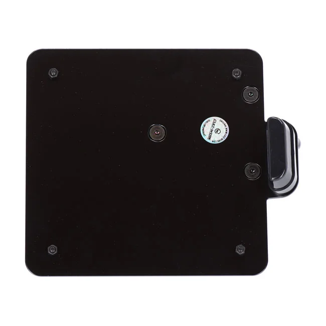 Cult-Werk Side mount license plate bracket, black. Italy