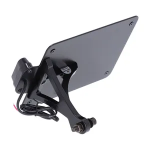 Cult-Werk Cult-Werk, side mount license plate bracket, black. NL