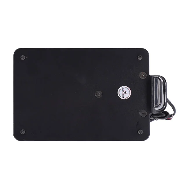 Cult-Werk Side mount license plate bracket, black. NL
