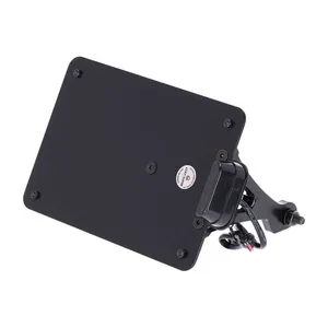 Cult-Werk Cult-Werk, side mount license plate bracket, black. NL