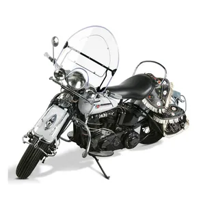 National Cycle NC, ''Vintage'' reproduction beaded windshield. Clear lower