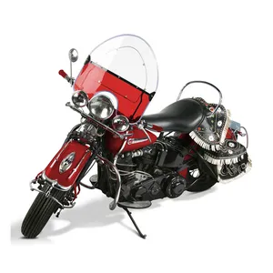National Cycle NC, ''Vintage'' reproduction beaded windshield. Red lower