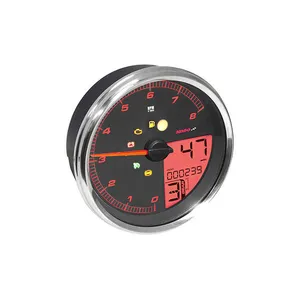 Koso KOSO, HD-05 speedometer / tachometer. Chrome bezel