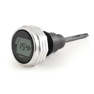 Koso KOSO, oil tank dipstick with display. Silver body