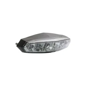 Koso KOSO, Mini LED taillight. Black. Smoke lens