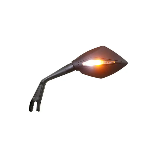 Koso Blade style mirror. With turn signal & position light