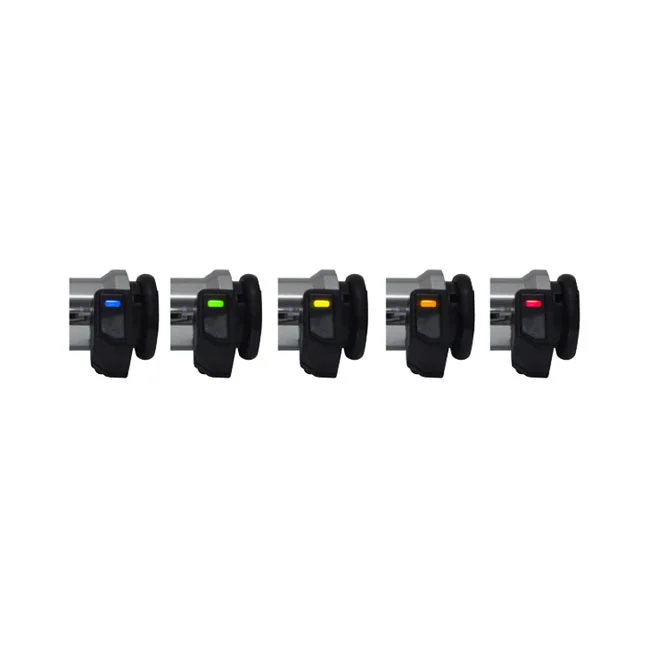 Koso Titan-X heated grip set. Black
