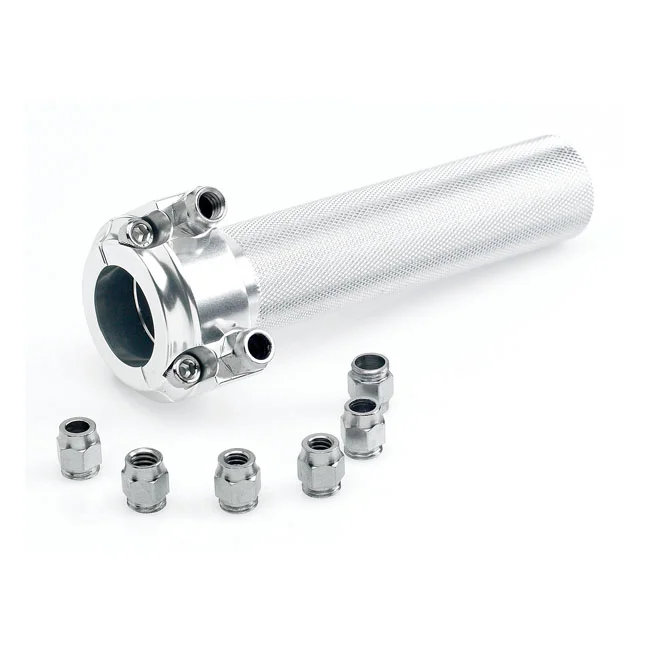 Biltwell Whiskey throttle assembly. Polished