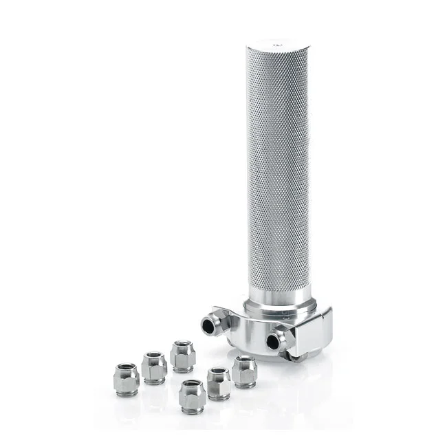 Biltwell Whiskey throttle assembly. Polished