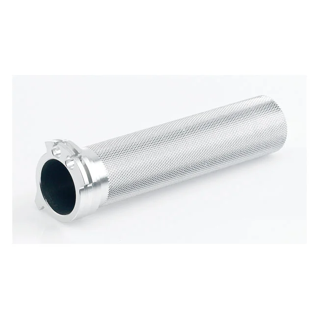 Biltwell THROTTLE TUBE WHISKEY RAW SILV