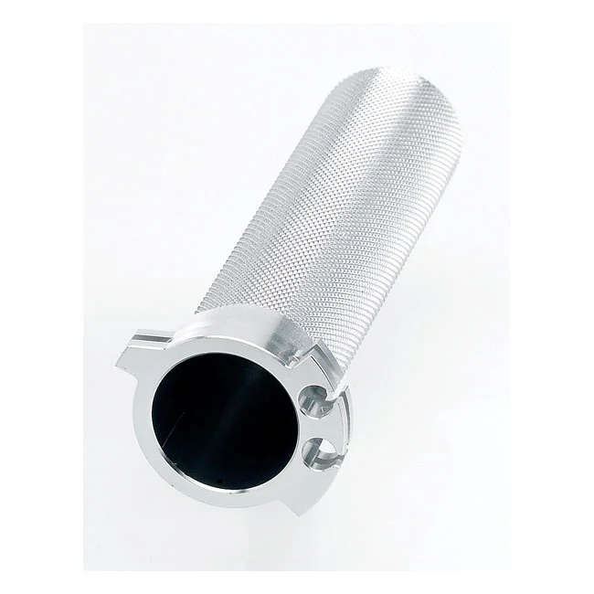 Biltwell THROTTLE TUBE WHISKEY RAW SILV