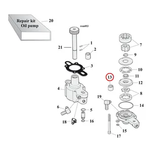 MCS Bushing, oil pump cover