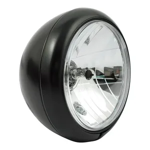 MCS 7" gladiator FL style H4 headlamp. Black