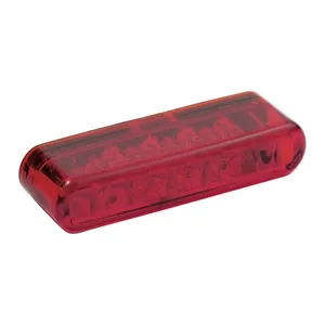 MCS Shorty LED taillight. horizontal use. Red lens