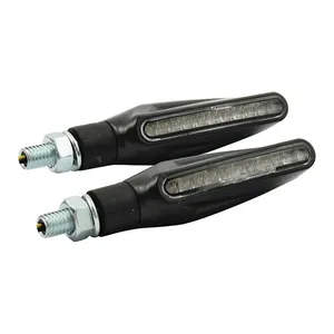 MCS Stix, LED turn signals. Black