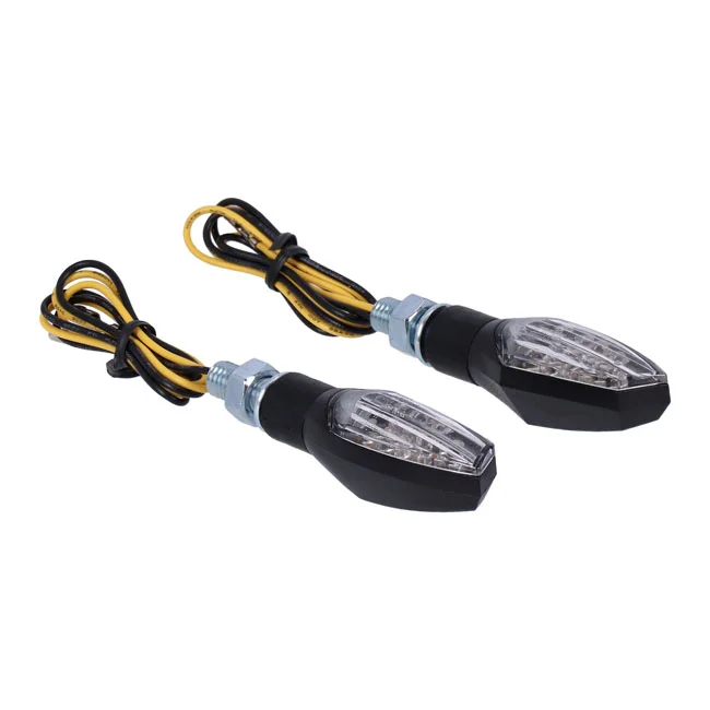 MCS Nova, LED turn signal set. Black - 943264