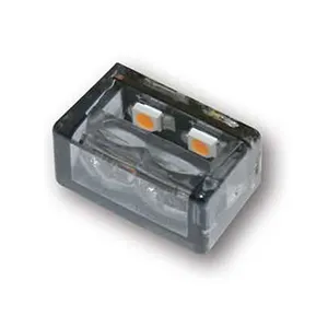 MCS Cube-V mini turn signals 2 LEDs. Smoke lens