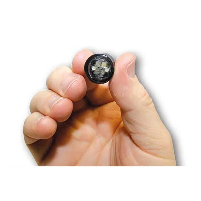 MCS Micro pin, LED turn signals. Smoke ECE appr. lens - 943475