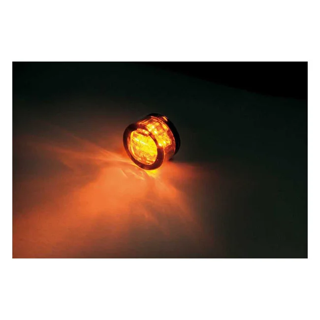 MCS Micro pin, LED turn signals. Smoke ECE appr. lens - 943475