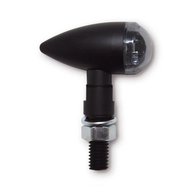 MCS PB2 LED turn signals black, smoke lens - 943500